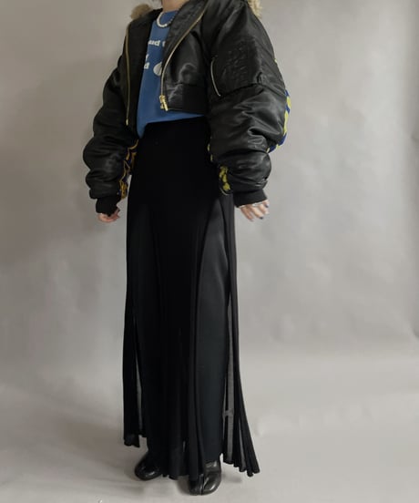 【RE;CIRCLE】 RE Short Soccer Muffler MA-1 / 230126-018