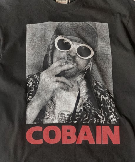 【USED】 S/S T-shirt KURT COBAIN②/210703-011