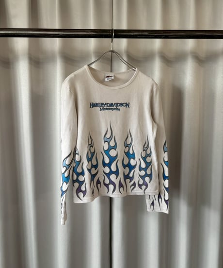 【USED】 Made In USA 01's HARLEY-DAVIDSON L/S Tee / 260418-021