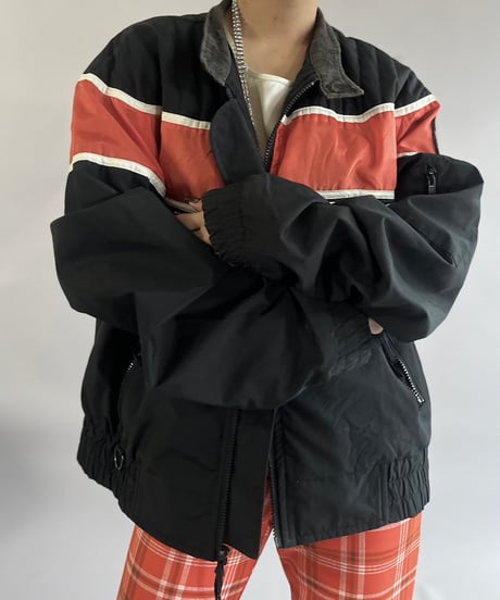 【USED】 Made in USA Harley Davidson Zip Up Jacket  /241109-012
