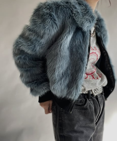 【USED】EXPRESS × negin mirsalehi Fake Fur Jacket / 240101-028