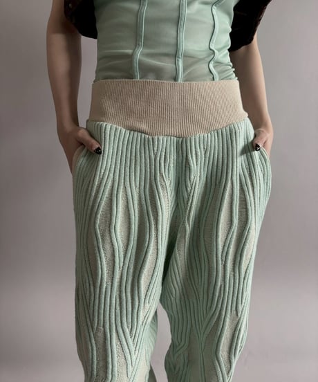 【USED】 NIKE YOGA Rib Knit Pants /260328-007