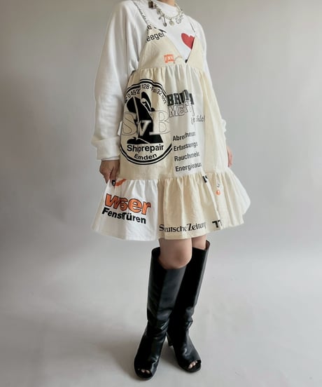 【RE;CIRCLE】 Re Eco Bag Back Lace Up Cami  /  250417-017