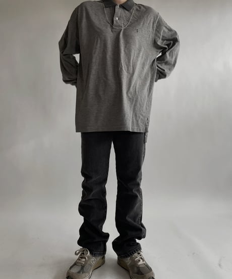 【USED】 Ralph Lauren Long Sleeve Polo Shirt  / 220521-015