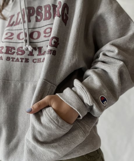 【USED】   Champion Reverse Weave Hoodie PHILLPSBURG/211007-027