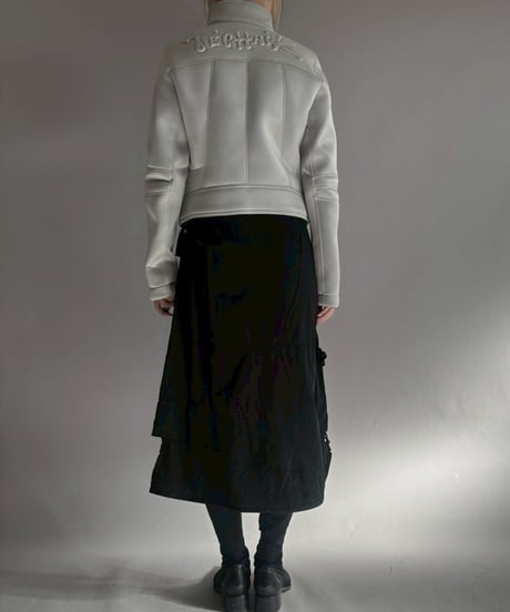 【USED】 Cop.Copine Nylon Cargo Pocket Design Skirt / 260131-021