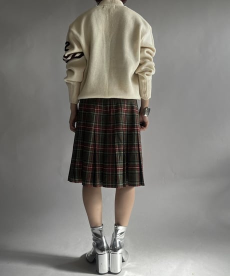 【USED】 Vintage Lettered Knit Top/241130-014
