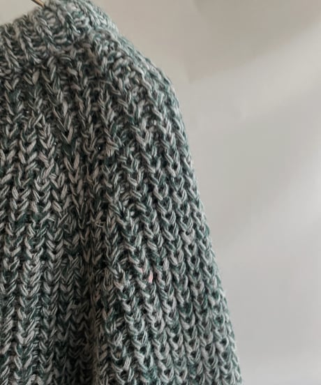 【USED】 Wool 100% Knit Top 231209-009
