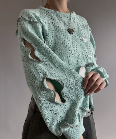 【RE;CIRCLE】 RE Mellow Knit + Tie/ 251127-009