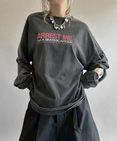 【USED】 ARREST ME L/S Tee / 260418-001