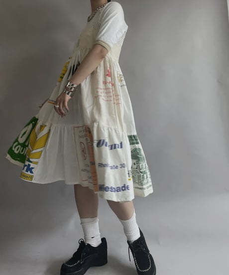【RE;CIRCLE】RE Eco-Friendly Bag Camisole Middle One-piece / 230427-017