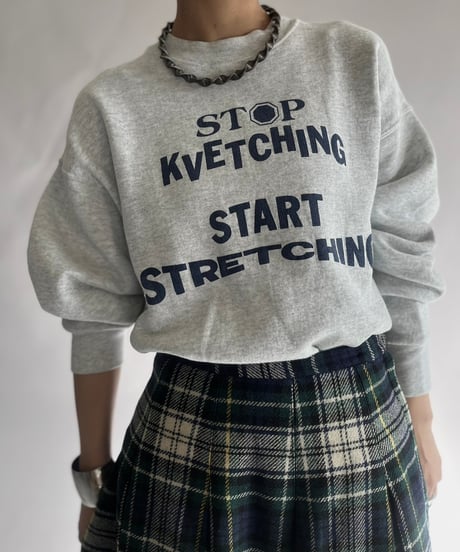 【USED】 Made in USA  Fruit of the Loom Stop...Start Sweat Top/241130-018