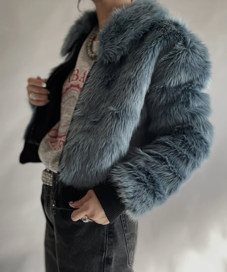 【USED】EXPRESS × negin mirsalehi Fake Fur Jacket / 240101-028