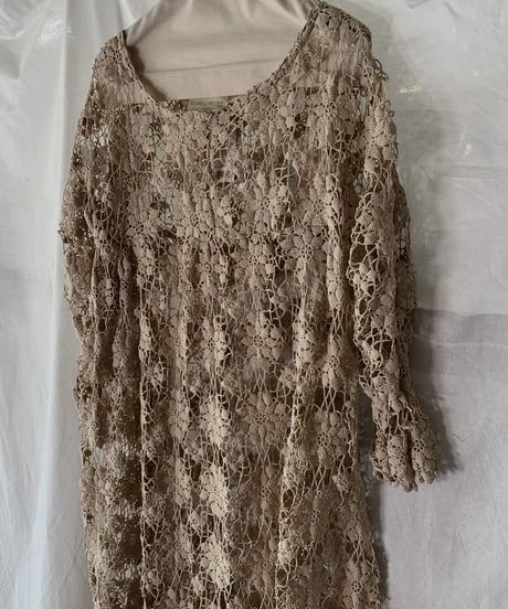 【RE;CIRCLE】 RE Crochet Lace Dress④/210421-004