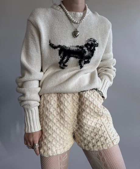 【USED】 Polo Ralph Lauren Hand Knit Dog /250104-001