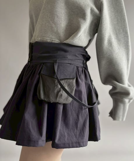 【RE;CIRCLE】 RE U.S Military Rebuild Mini One-Piece Dyed Navy / 260423-004
