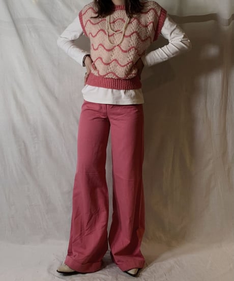 【USED】 Flared Pants /210303-025