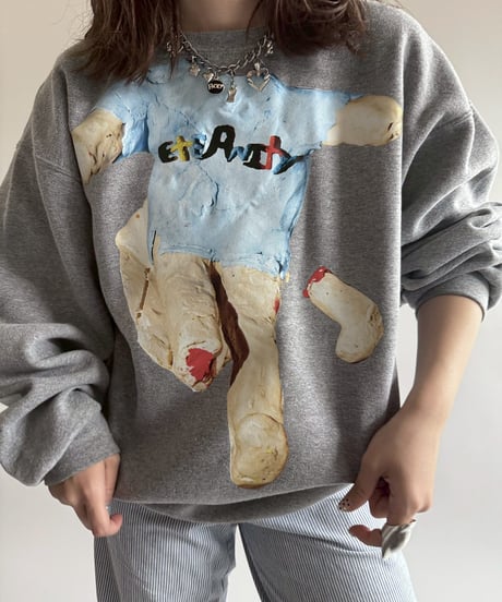 【USED】 END IS NEAR L/S Sweat Top /250329-014