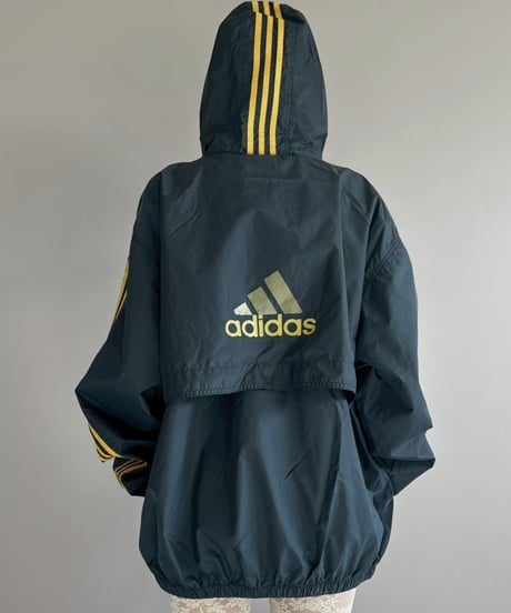 【USED】 adidas Hooded Nylon Jacket / 251213-001