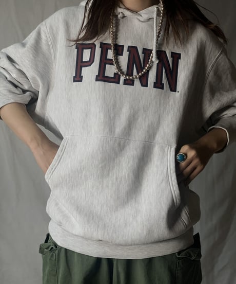 【USED】  Champion Reverse Weave Hoodie PENN/210516-016
