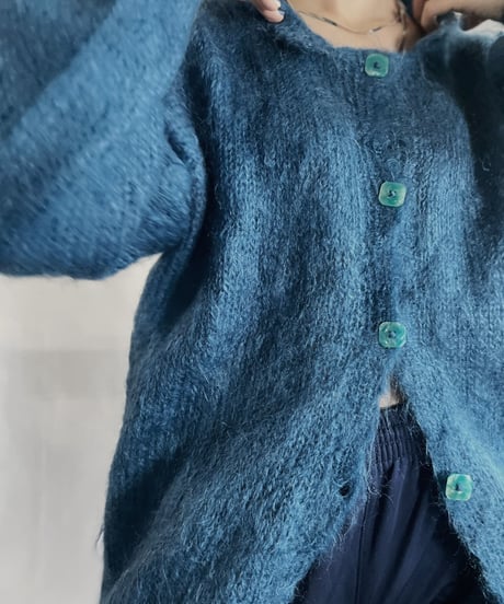 【USED】 Knit Mohair Cardigan / 230102-020