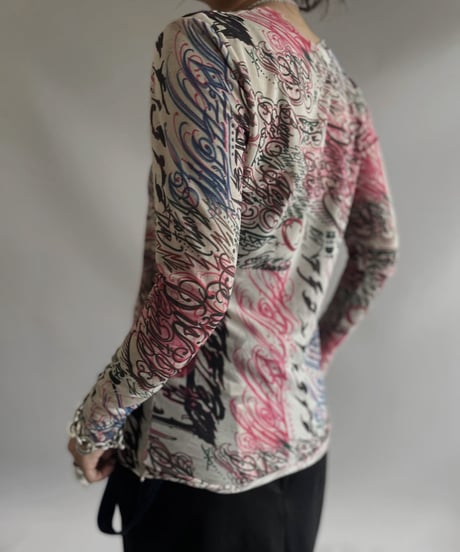 【USED】COMME des GARSONS HOMME PLUS 15AW JK5 Tattoo Design Top/ 231009-019