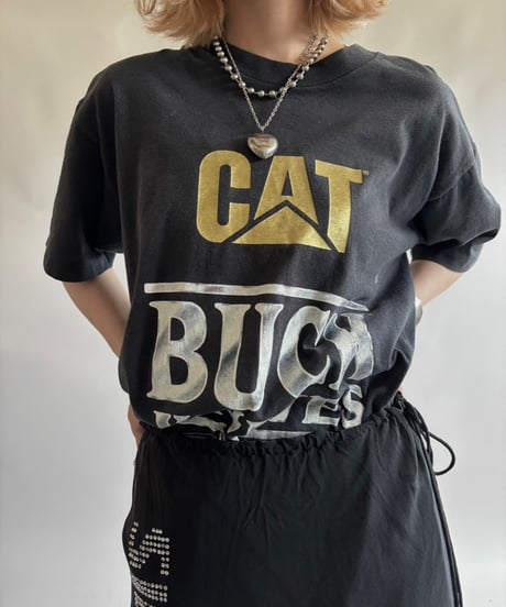 【USED】 MADE IN USA CAT T-Shirt /250823-027