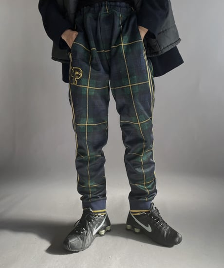 【USED】 Polo by Ralph Lauren Checked Jersey Pants / 221224-019