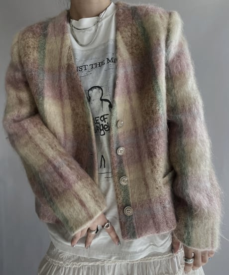 【USED】 Pure Wool Knit Jacket / 230102-012