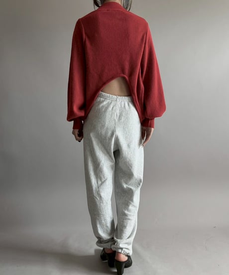 【RE;CIRCLE】 RE Deformed Acrylic Cardigan / 260312-005