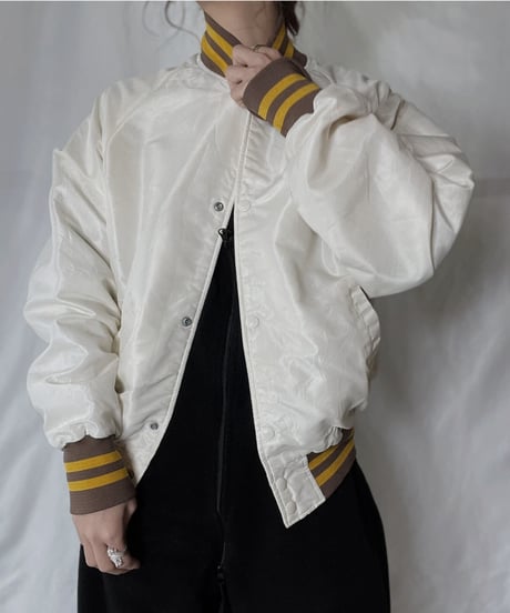 【USED】 Nylon Stadium Jacket / 220107-022