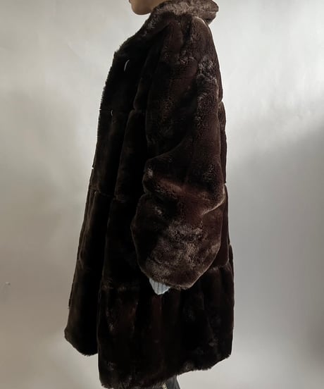 【USED】  Fake Fur Coat /241221-022