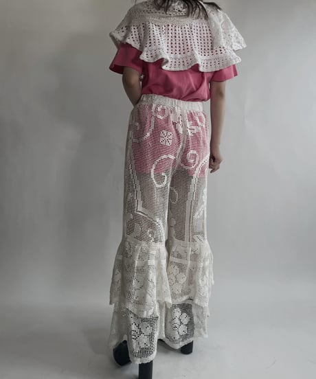 【RE;CIRCLE】 RE Crochet Lace Detachable Collar / 221112-031