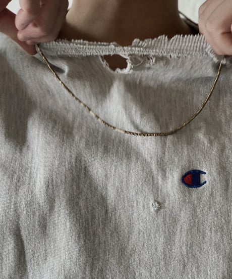 【USED】90's USA Champion Reverse Weave Sweat One Point /210213-013