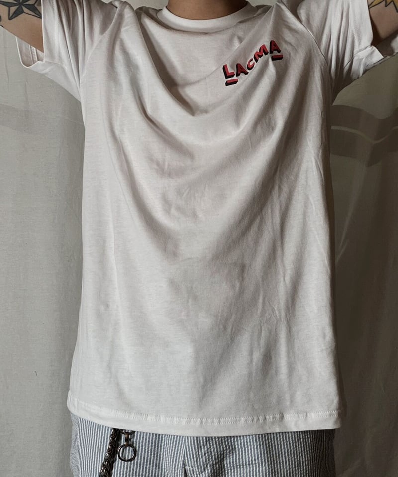 レア La'cryma Christi THE SCENT Tシャツ Lサイズ NEW】 S/S T-shirt LACMA (White)/210616-002 | TH