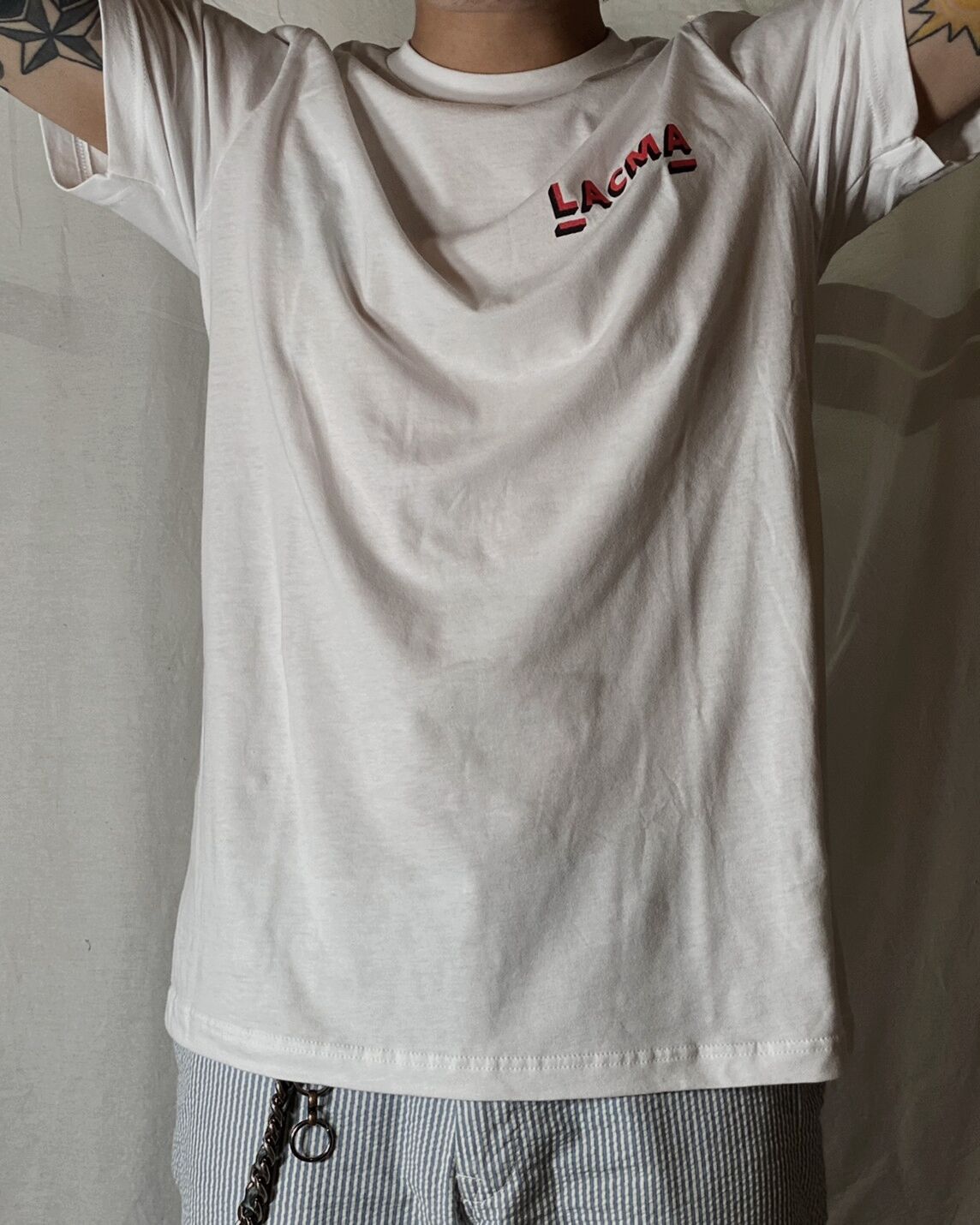 NEW】 S/S T-shirt LACMA (White)/210616-002 | TH 