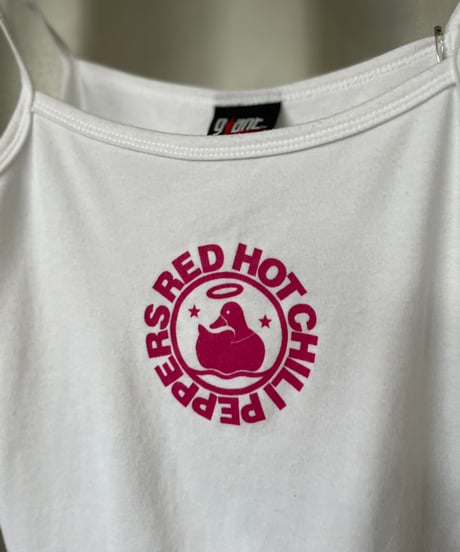 【USED】MADE IN USA  Red Hot Chili Peppers Camisole Top / 230701-023