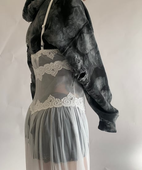 【USED】 Lace Patterned Camisole One-Piece /241102-010