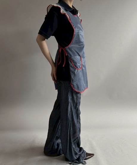 【USED】 Dot Pattern Euro Apron / 260425-027