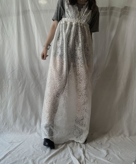 【RE;CIRCLE】 RE Lace N/S One-piece②/210611-026