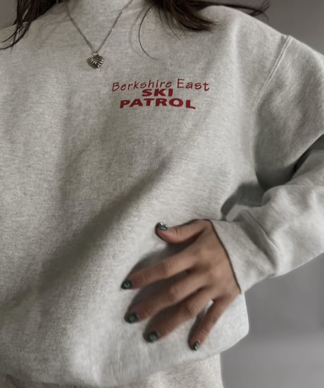 【USED】 Ski Patrol Long Sleeved Sweat Shirt / 230311-014