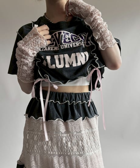 【RE;CIRCLE】 RE Mellow Top + Skirt + Arm   / 250710-021