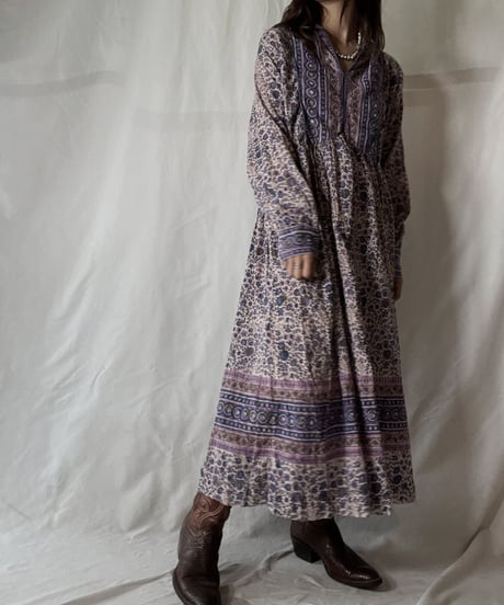 【USED】  Indy Cotton One-piece/211110-029