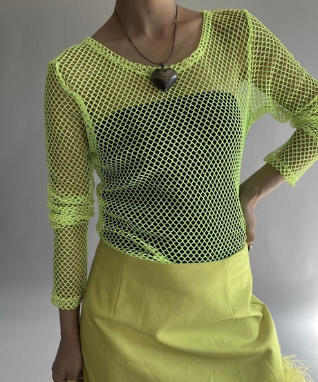 【USED】 SPRIT Mesh L/S Top /241019-009