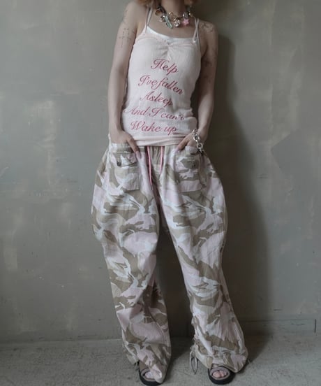 【RE;CIRCLE】 Re Embroidered Camisole Top  /  250724-014