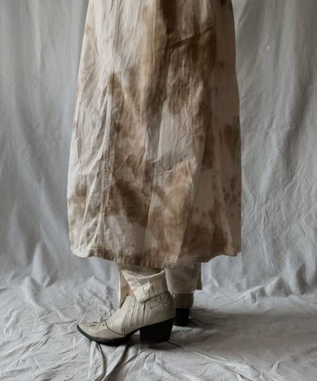 【RE;CIRCLE】 RE Medical Tie Dye S/S Gown④/210613-016