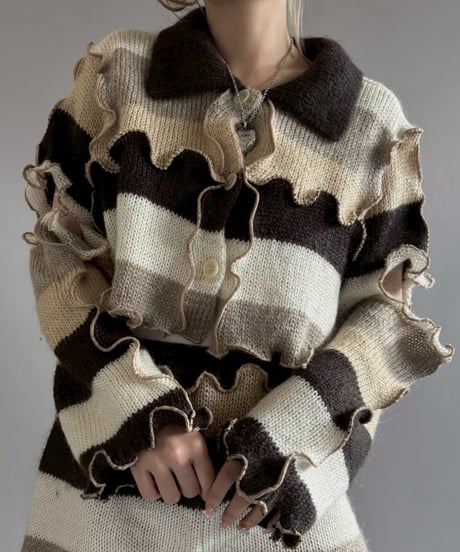 【RE;CIRCLE】 RE Mellow Mohair Knit Set up/ 251127-002