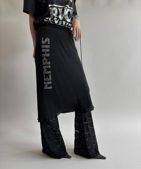 【USED】MEMPHIS Rhinestones  Skirt/250823-028