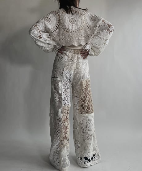 【RE;CIRCLE】 RE Crochet Bolero / 220623-017