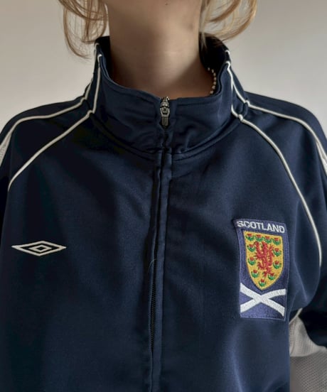 【USED】 Umbro Scotland Jersey Top / 251213-014